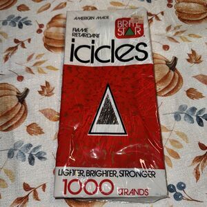 Brite Star Tinsel Icicles Christmas Tree Holiday Decor 1000 Strands Per Package